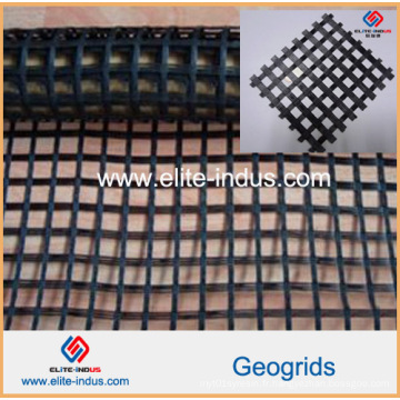 Renforcer le Warp Tricoté Tricoter Polyester Pet Geogrid